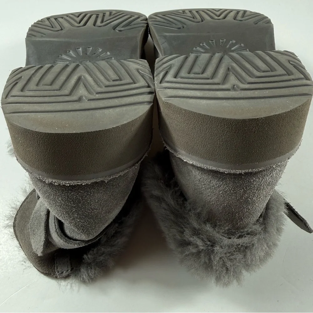 UGG Elisa Suede Sheepskin lined booties, 7